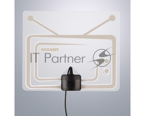 Антенна комнатная «Активная» с USB питанием, для цифрового телевидения DVB-T2, Ag-719 REXANT