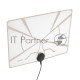 Антенна комнатная для цифрового телевидения DVB-T2, Ag-710 REXANT