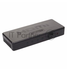 Делитель гнездо HDMI на 4 гнезда HDMI,  пластик  REXANT