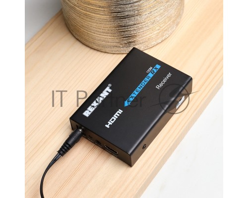 Приёмник сигнала HDMI по витой паре LAN (RJ-45) кат. 5е/6 REXANT