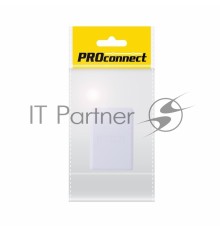 PROconnect Рoзетка телефонная внешняя, 1 порт RJ-11(6P-4C), категория 3, пакет, 1шт.