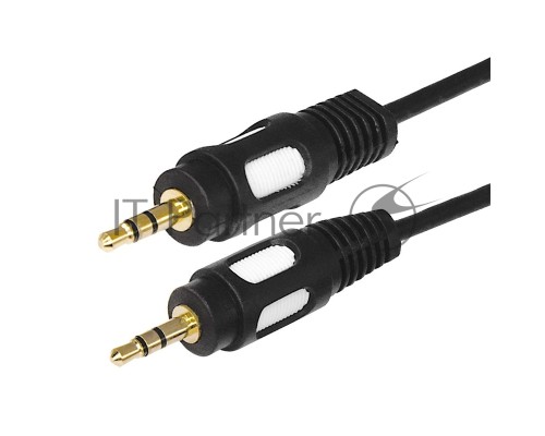 Шнур Стерео 3,5 мм штекер - Стерео 3,5 мм штекер, длина 1,5 метра (GOLD) REXANT