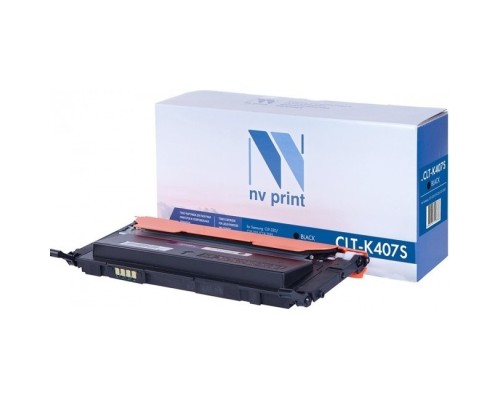[Расходные материалы] Картридж NVP совместимый NV-CLT-K407S Black для Samsung CLP 320/ 320N/ 325/ 325W/ CLX 3180/ 3180FN/ 3180FW/ 3185/ 3185FW/ 3185N/ 3185FN/ 3185W (1500k)