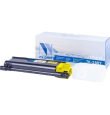Картридж NVP совместимый NV-TK-580 Yellow для Kyocera Ecosys P6021/ P6021cdn/ FS C5150/ C5150DN (2800k)