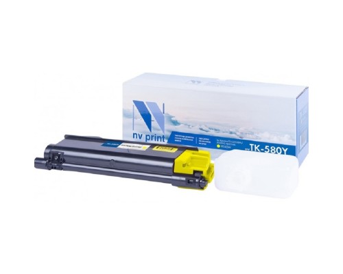 [Расходные материалы] Картридж NVP совместимый NV-TK-580 Yellow для Kyocera Ecosys P6021/ P6021cdn/ FS C5150/ C5150DN (2800k)