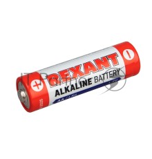 Алкалиновая батарейка AA/LR6 1,5 V REXANT