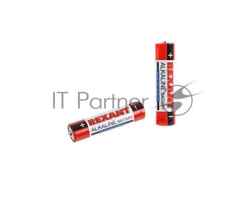 Алкалиновая батарейка AAA/LR03 1,5 V REXANT