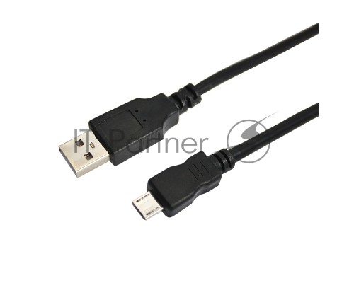 Кабель USB (шт. micro USB - шт. USB A) 1.8 метра, черный REXANT