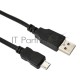 Кабель USB (шт. micro USB - шт. USB A) 1.8 метра, черный REXANT