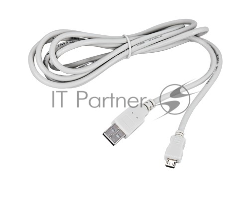 Кабель USB (шт. micro USB - шт. USB A) 3 метра, серый REXANT