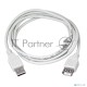 Кабель USB (шт. USB A - гн. USB A) 5 метров, серый REXANT