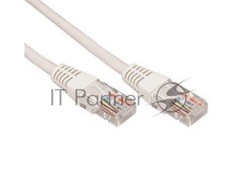 Rexant Пaтч-корд U/UTP, категория 5e, RJ45-RJ45, неэкранированный, PVC серый, 25м