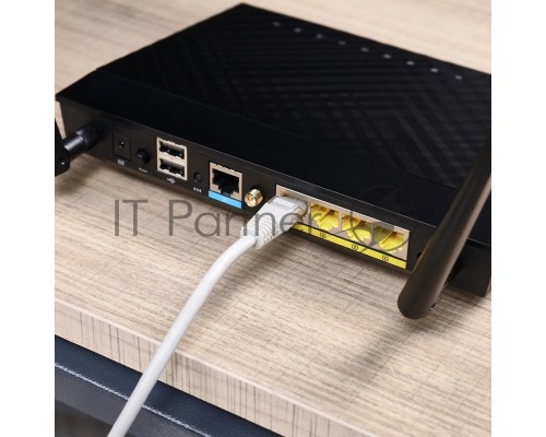 Rexant Пaтч-корд U/UTP, категория 5e, RJ45-RJ45, неэкранированный, PVC серый, 25м