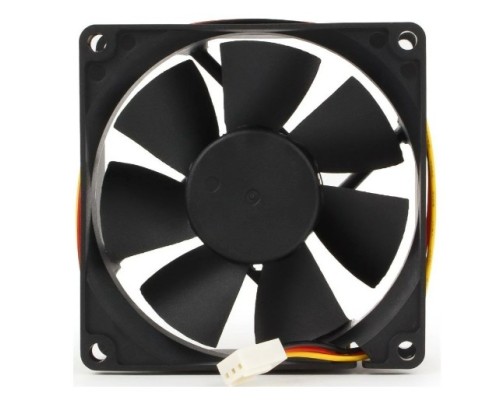 [Вентилятор] Gembird Вентилятор 80x80x25, подшипник, 3 pin, провод 30 см, 3100 об/мин [FANCASE/BALL-3100]