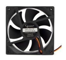 Gembird Вентилятор 92x92x25 гидродинамический тихий 3 pin/4pin Molex провод 30 см [S9225H-3P4M]