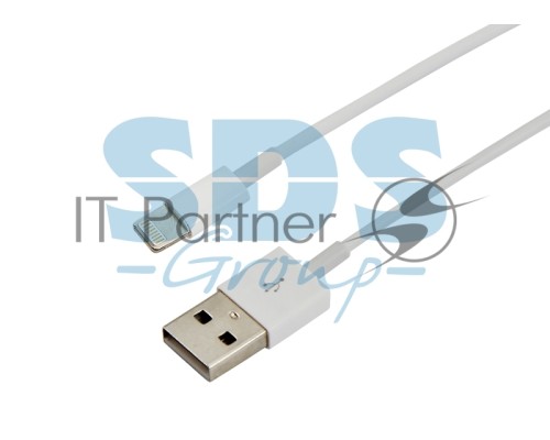 USB кабель для iPhone 5/6/7 моделей шнур 1 м белый