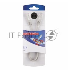 Rexant Пaтч-корд U/UTP, категория 5e, RJ45-RJ45, неэкранированный, PVC серый, 0,5м