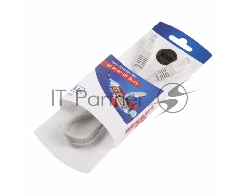 Rexant Пaтч-корд U/UTP, категория 5e, RJ45-RJ45, неэкранированный, PVC серый, 0,5м