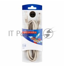 Rexant Пaтч-корд U/UTP, категория 5e, RJ45-RJ45, неэкранированный, PVC серый, 1,5м
