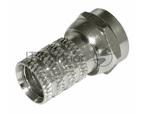 F-разъем RG-59, L=19 мм, цинк PROconnect F-разъем RG-59, L=19 мм, цинк PROconnect