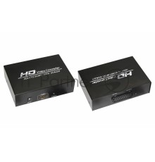 Конвертер HDMI на SCART, металл  REXANT