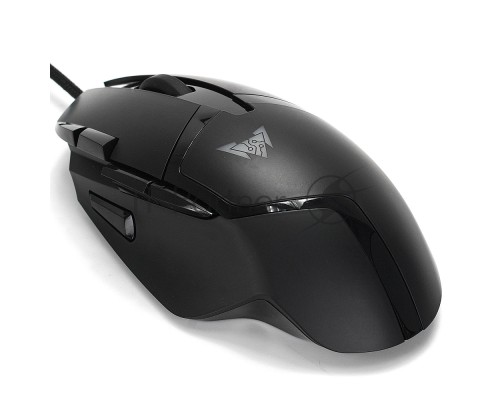 Мышь проводная Crown CMGM-901 черный, 4800 dpi, USB, кнопки - 8