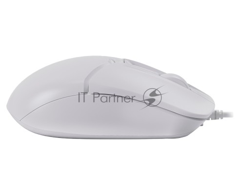 Мышь проводная A4Tech Fstyler FM12S белый, 1200 dpi, USB, кнопки - 3