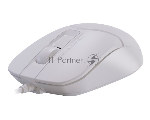 Мышь проводная A4Tech Fstyler FM12S белый, 1200 dpi, USB, кнопки - 3