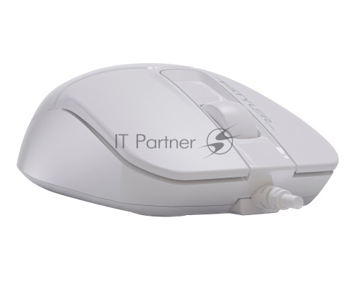 Мышь проводная A4Tech Fstyler FM12S белый, 1200 dpi, USB, кнопки - 3