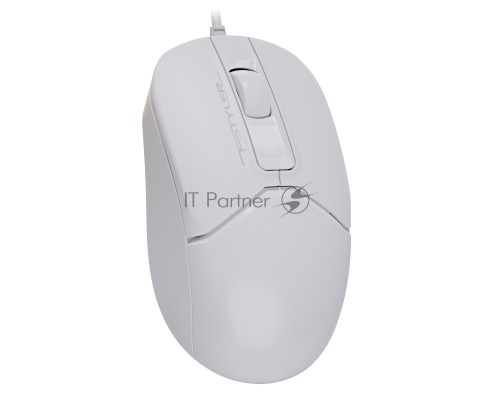 Мышь проводная A4Tech Fstyler FM12S белый, 1200 dpi, USB, кнопки - 3