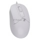 Мышь проводная A4Tech Fstyler FM12S белый, 1200 dpi, USB, кнопки - 3