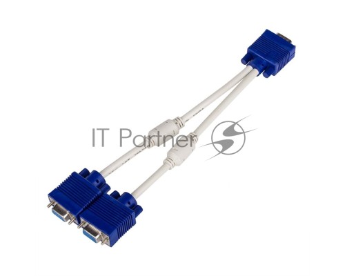 Переходник сплиттер 0.1 m VGA <=> 2 x VGA AT0800 ATCOM