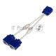Переходник сплиттер 0.1 m VGA <=> 2 x VGA AT0800 ATCOM