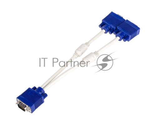 Переходник сплиттер 0.1 m VGA <=> 2 x VGA AT0800 ATCOM