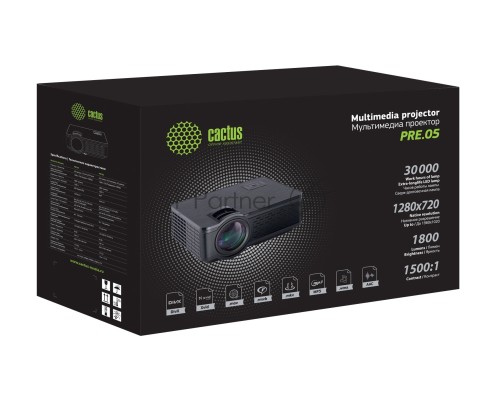 Проектор 1900 LUMENS CS-PRE.05B.WXGA CACTUS