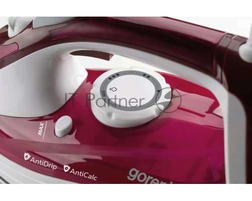 Утюг Gorenje SIH3000RBC 3000Вт красный/белый