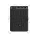 Мобильный аккумулятор Xiaomi Mi Power Bank 3 Ultra Compact Li-Pol 10000mAh 3A+2.5A черный 2xUSB материал пластик
