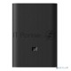 Мобильный аккумулятор Xiaomi Mi Power Bank 3 Ultra Compact Li-Pol 10000mAh 3A+2.5A черный 2xUSB материал пластик