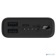 Мобильный аккумулятор Xiaomi Mi Power Bank 3 Ultra Compact Li-Pol 10000mAh 3A+2.5A черный 2xUSB материал пластик