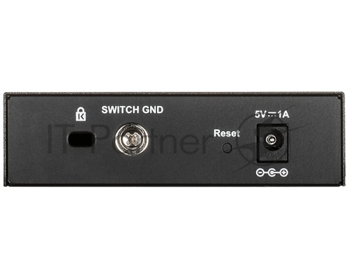 Коммутатор D-Link DGS-1100-05V2/A1A, L2 Smart Switch with 5 10/100/1000Base-T ports.8K Mac address, 802.3x Flow Control, Port Trunking, Port Mirroring, IGMP Snooping, 32 of 802.1Q VLAN, VID range 1-4094, Loopba