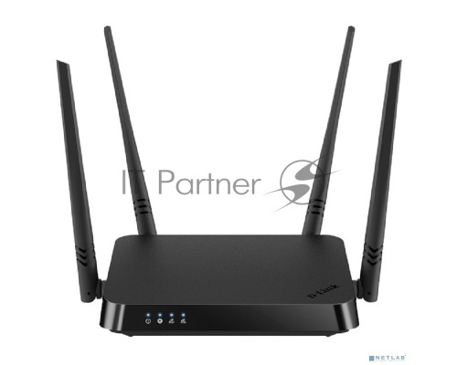 Роутер D-Link DIR-822/RU/E1A, Wireless AC1200 Dual-Band Router with 1 10/100Base-TX WAN port and 4 10/100Base-TX LAN ports.802.11b/g/n compatible, 802.11AC up to 866Mbps,1 10/100Base-TX WAN port, 4 10/100B