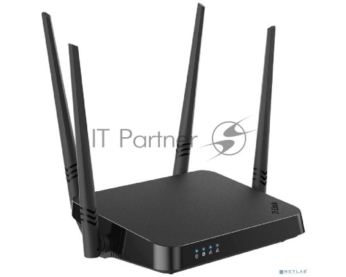 Роутер D-Link DIR-822/RU/E1A, Wireless AC1200 Dual-Band Router with 1 10/100Base-TX WAN port and 4 10/100Base-TX LAN ports.802.11b/g/n compatible, 802.11AC up to 866Mbps,1 10/100Base-TX WAN port, 4 10/100B