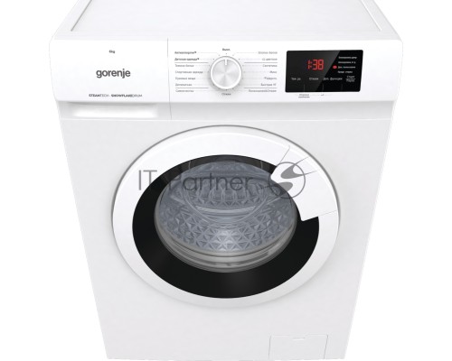 Стиральная машина Gorenje WHE60SFS белый загр. фронтальная макс.: 6 кг 1000об/мин класс: А+++