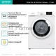 Стиральная машина Gorenje WHE60SFS белый загр. фронтальная макс.: 6 кг 1000об/мин класс: А+++