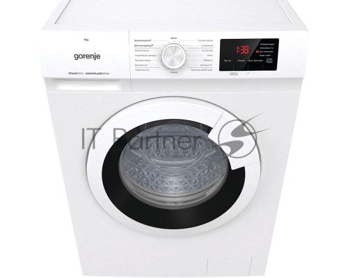 Стиральная машина Gorenje WHE60SFS белый загр. фронтальная макс.: 6 кг 1000об/мин класс: А+++
