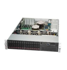 Supermicro SYS-221P-C9R Серверная платформа/ SERVER (X13DEI, CSE-213BTS-R1K23LPBP3-1) (2U, 2x LGA-4677, C741, 16 DIMM 4800MHz ECC DDR5 RDIMM, 4 PCIe 5.0 x16+1 PCIe 5.0 x8, 2x1GbE port(s),16x 2.5