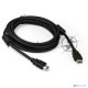 Кабель HDMI ExeGate EX287724RUS EX-CC-HDMI2-3.0F (19M/19M, v2.0, 3м, 4K UHD, Ethernet, ферритовые кольца, позолоченные контакты)
