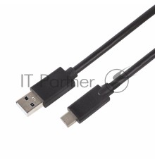 Шнур USB Rexant 3.1 type C (male)-USB 2.0 (male) 1м