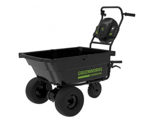 [Тачки] Greenworks 82GC Садовая тележка самоходная, 82V, 106 л, без АКБ и ЗУг [7400607]