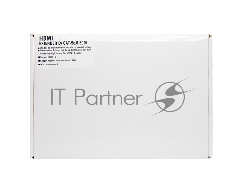 Удлинитель HDMI по витой паре RJ-45(8P-8C) кат. 5е/6, передатчик+приемник  REXANT